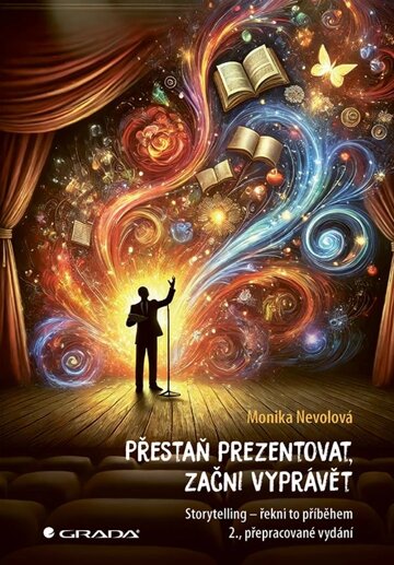 Obálka knihy Přestaň prezentovat, začni vyprávět
