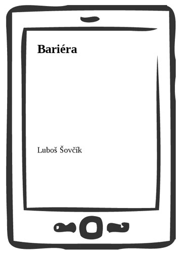 Obálka knihy Bariéra