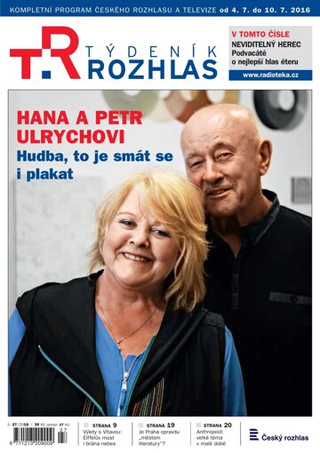 Obálka e-magazínu Týdeník Rozhlas 27/2016