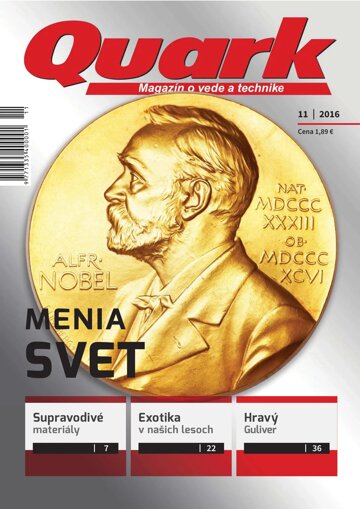 Obálka e-magazínu Quark 11/2016