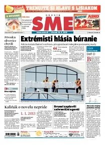 Obálka e-magazínu SME 18.9.2012