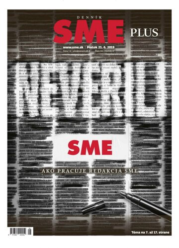 Obálka e-magazínu SME 21.6.2019