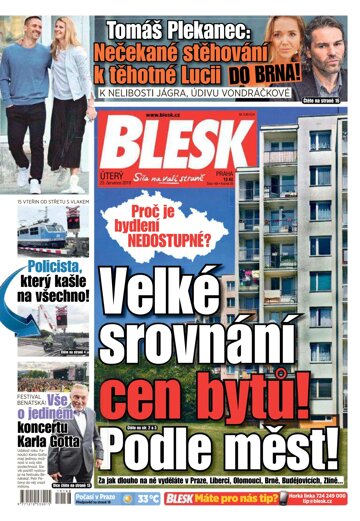 Obálka e-magazínu Blesk 23.7.2019