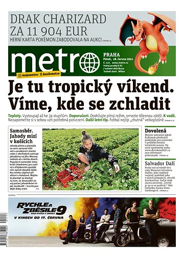 Obálka e-magazínu deník METRO 18.6.2021