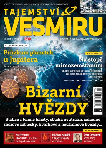 Obálka e-magazínu Tajemství Vesmíru 10/2021