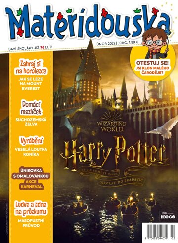 Obálka e-magazínu Mateřídouška 2/2022