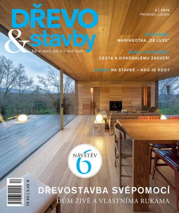 Obálka e-magazínu DŘEVO&stavby 6/2016