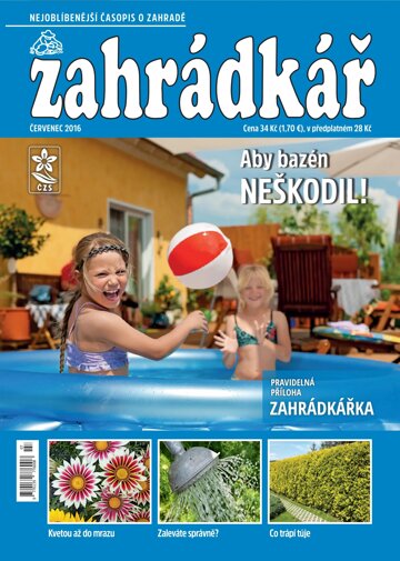 Obálka e-magazínu Zahrádkář 7/2016