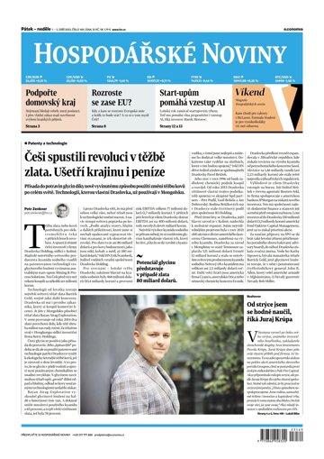 Obálka e-magazínu Hospodářské noviny 169 - 1.9.2023