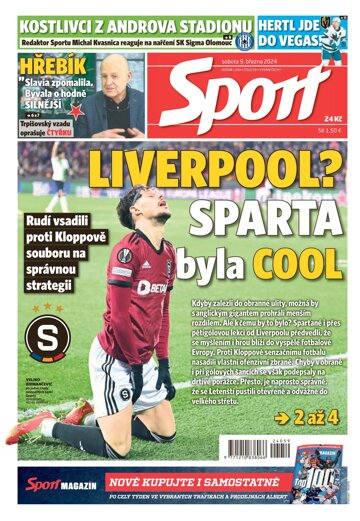 Obálka e-magazínu Sport 9.3.2024