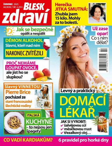 Obálka e-magazínu Blesk Zdraví 7/2025