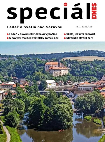 Obálka e-magazínu Magazín DNES SPECIÁL Vysočina - 18.7.2025