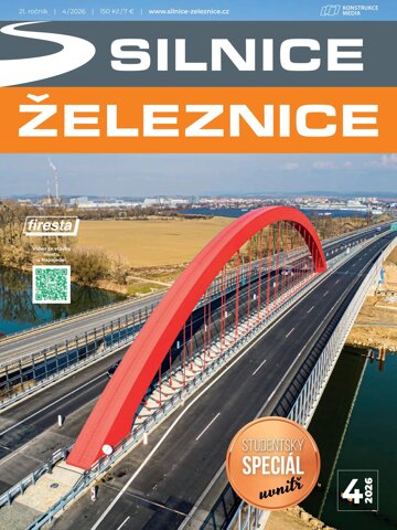 Obálka e-magazínu Silnice Železnice 4/2026