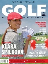 Obálka e-magazínu GOLF revue jún 2013