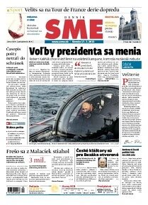 Obálka e-magazínu SME 17.7.2013