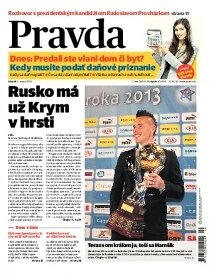 Obálka e-magazínu Pravda 4. 3. 2014