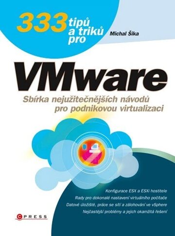 Obálka knihy 333 tipů a triků pro VMware