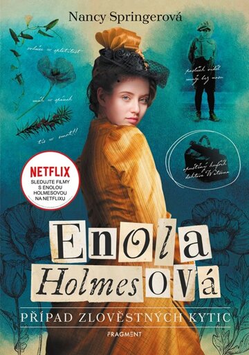 Obálka knihy Enola Holmesová - Případ zlověstných kytic