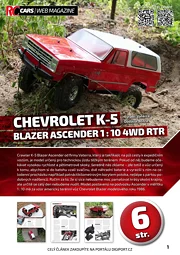 Chevrolet K-5 Blazer Ascender 1 : 10 4WD RTR
