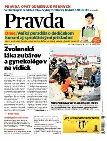 Obálka e-magazínu Pravda 16.7.2014