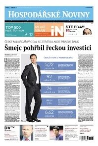 Obálka e-magazínu Hospodářské noviny 172 - 3.9.2014