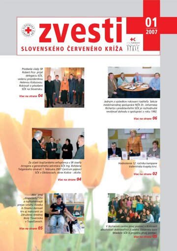 Obálka e-magazínu Zvesti 1/2007