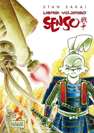 Obálka e-magazínu Usagi Yojimbo: Senso