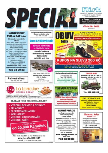 Obálka e-magazínu Special 24/2016