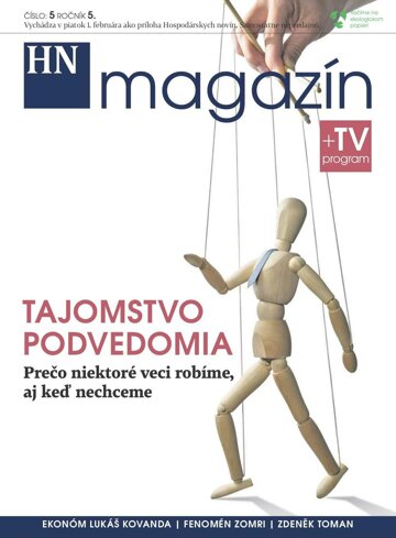 Obálka e-magazínu Prílohy HN magazín číslo: 5 ročník 5.