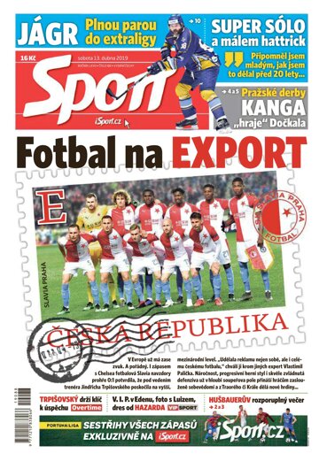 Obálka e-magazínu Sport 13.4.2019
