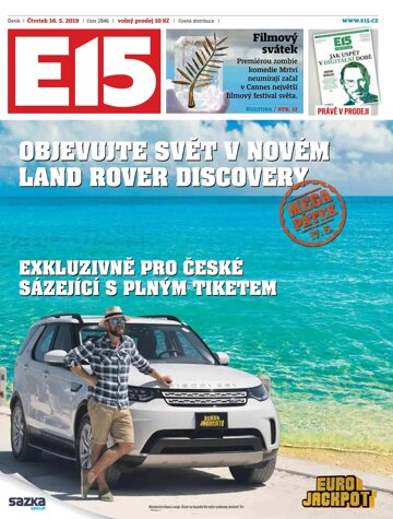 Obálka e-magazínu E15 16.5.2019