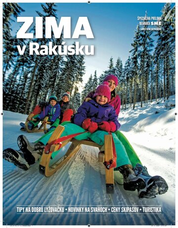 Obálka e-magazínu SME ZIMA V Rakúsku 1/12/2020