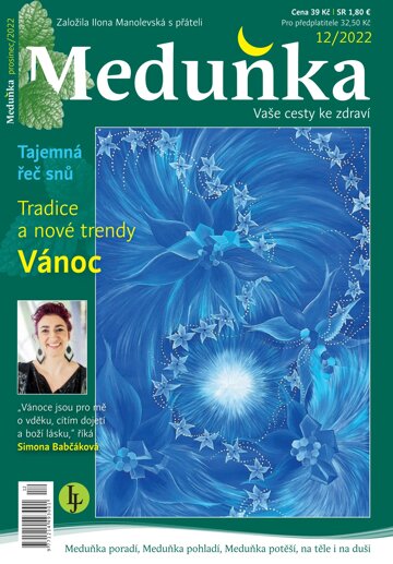 Obálka e-magazínu Meduňka 12/2022