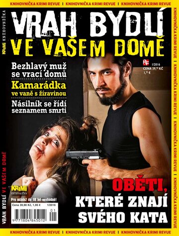 Obálka e-magazínu Knihovnička Krimi revue 1/16