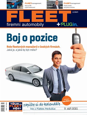 Obálka e-magazínu FLEET firemní automobily 2/2021