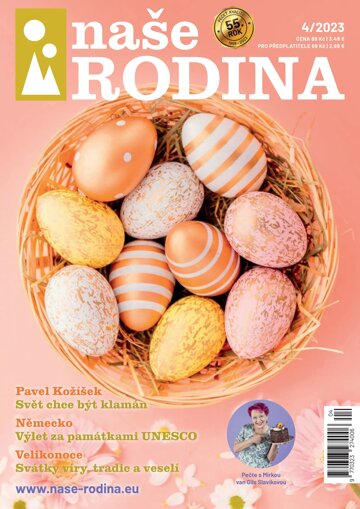 Obálka e-magazínu Naše rodina 4/2023