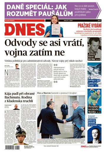 Obálka e-magazínu MF Dnes 27.2.2024
