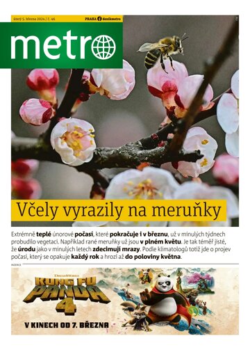 Obálka e-magazínu deník METRO 5.3.2024