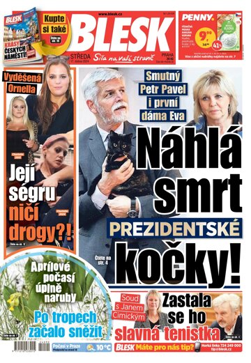 Obálka e-magazínu Blesk 17.4.2024