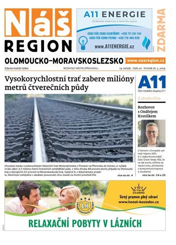 Obálka e-magazínu Náš Region - Olomoucko/Moravskoslezsko 20/2024