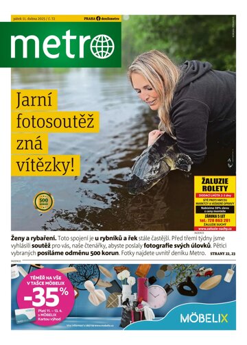 Obálka e-magazínu deník METRO 11.4.2025