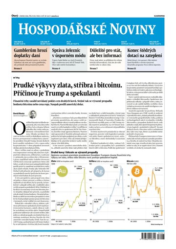 Obálka e-magazínu Hospodářské noviny 023 - 3.2.2026