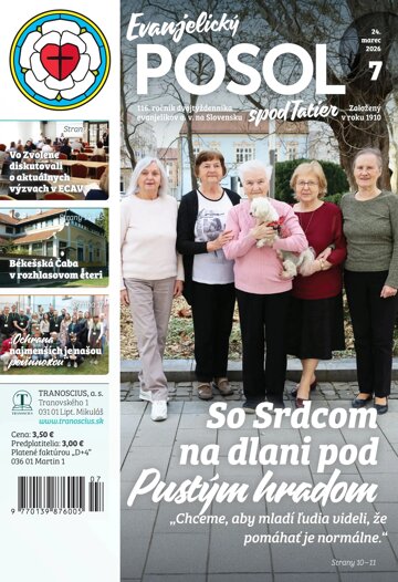Obálka e-magazínu Evanjelický posol spod Tatier 7/2026