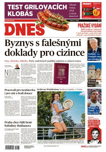 Obálka e-magazínu MF Dnes 14.7.2026
