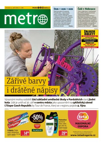Obálka e-magazínu deník METRO 24.9.2026