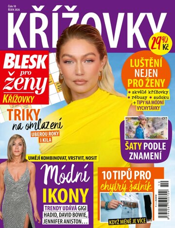 Obálka e-magazínu Blesk pro ženy Křížovky 10/2026