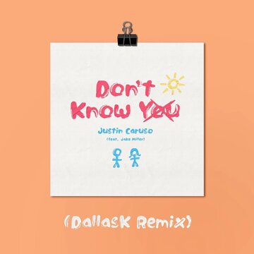 Obálka uvítací melodie Don't Know You (feat. Jake Miller) [DallasK Remix]