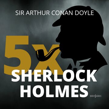 Obálka audioknihy 5x Sherlock Holmes