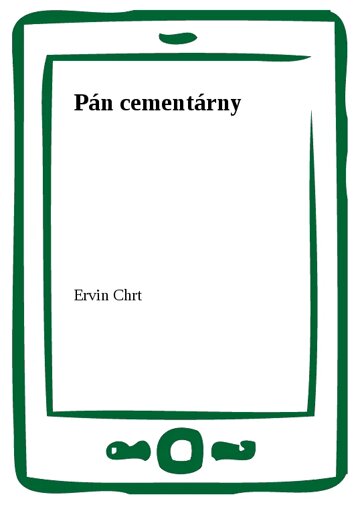 Obálka knihy Pán cementárny