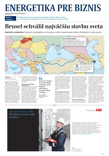 Obálka e-magazínu Energetika pre biznis